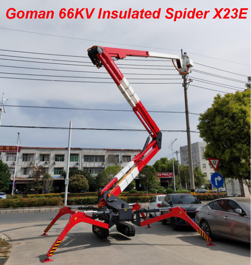 El elevador aislado Spider X23E se envi&oacute; con &eacute;xito a Norteam&eacute;rica